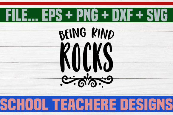Being Kind Rocks SVG: Fresh Graphics for Crafts