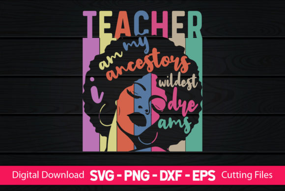 Funny Black Teacher Gifts: Graphics for Crafts