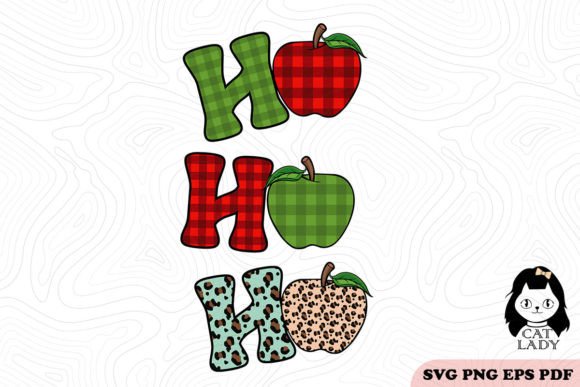 Ho Ho Ho Teacher SVG: Graphics for Crafts