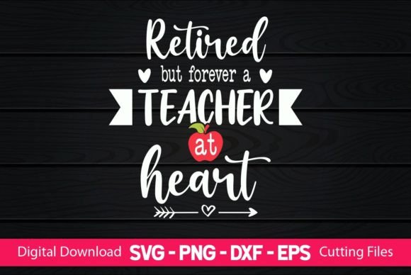 Retired Teacher Heart: Graphics for Crafts & Blogs