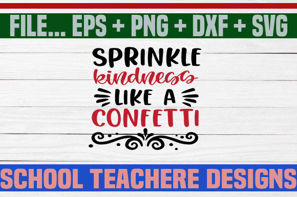 Sprinkle Kindness SVG: Graphics for Crafts