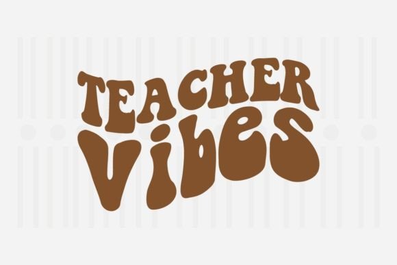 Teacher Vibes Summer SVG: Graphics for Crafts